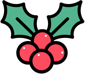 12월 25일 크리스마스장식 크리스마스데코 크리스마스오너먼트 크리스마스아이콘 일러스트