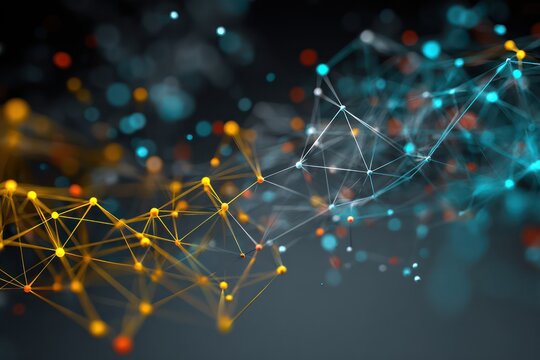 Colorful Data Flow in a Modern Digital Network