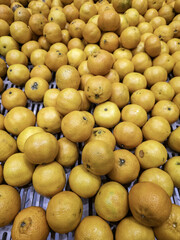 Oranges at a market