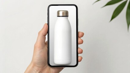 White snapback cap on grey background mockup apparel mockup fashion mockup logo mockup headwear mockup sporty mockup brand mockup minimal mockup background image