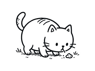 Obraz premium handdrawn cute doodle style act vector line illustration