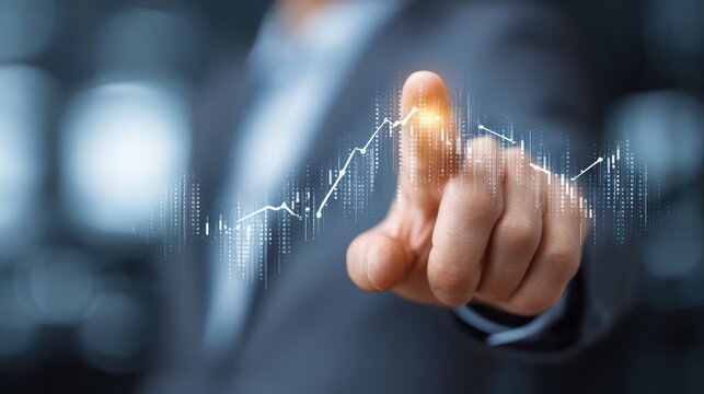 Corporate Strategy and Financial Forecasting on Screen