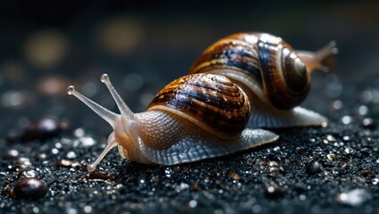 Snails on the road