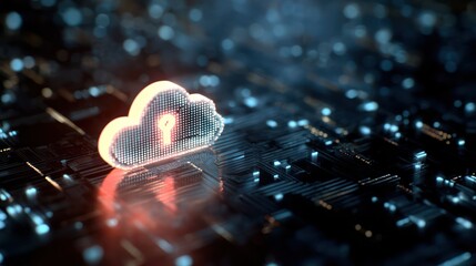 Technology Cloud Computing Cybersecurity Dynamic Animation Video