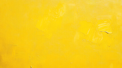 Bright yellow brush stroke paint artistic texture background
