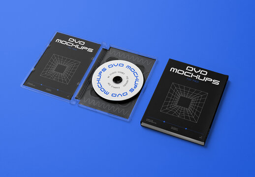 Perspective DVD Set Mockups