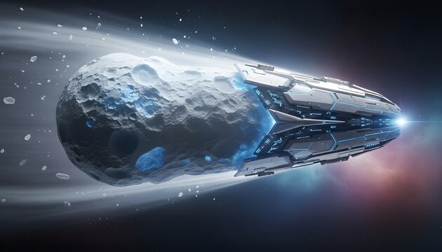 Advanced Interstellar Alien Spacecraft in 3I ATLAS Comet Traveling Through Galaxy