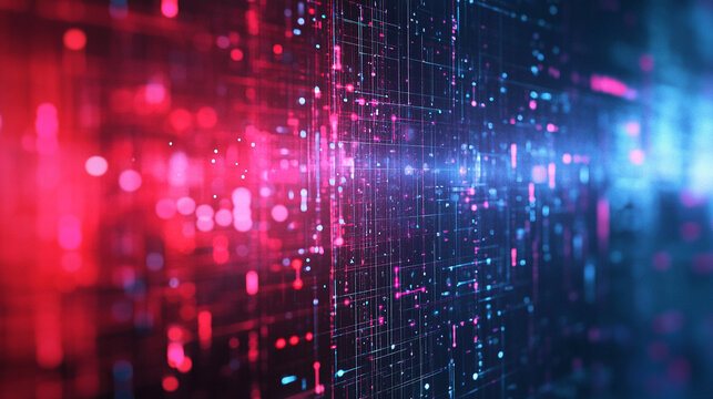 Clean abstract technology background with soft geometric shapes and glowing elements, offering modern futuristic atmosphere and ample copy space for text or design placement.