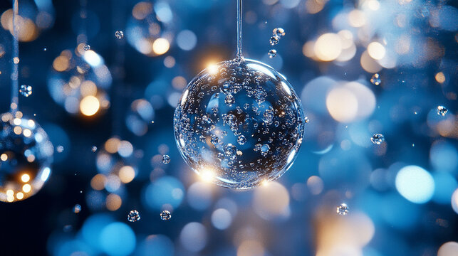 Floating spheres interconnected by glowing lines forming a dynamic network in abstract space representing connectivity, digital systems, futuristic technology, and modern scientific visualization - Powered by Adobe