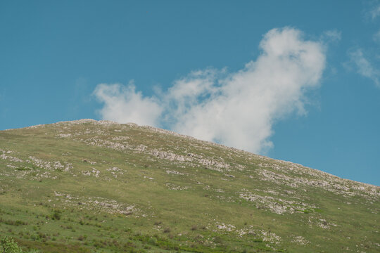 Peak of mountain Rtanj