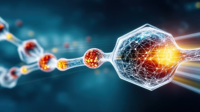 Exploring the intricacies of neural networks in artificial intelligence virtual laboratory digital graphics futuristic setting scientific perspective