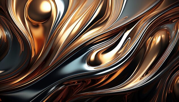 glam metal texture background chromed texture liquid metal