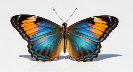 Obraz premium butterfly on white background