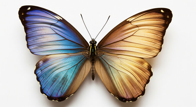 butterfly on white background