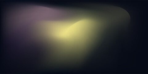 Vibrant Orange Teal White Psychedelic Grainy Gradient Color Flow Wave On Dark Blue Background