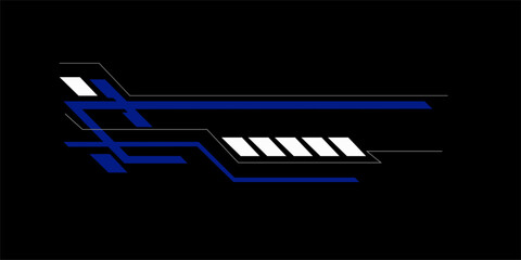 Vector abstract stripe for sports car, motorcycle, boat, yacht, sticker for vehicles. Arrow, striped design element. Modern vector background.Vector abstract 