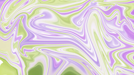 Pastel Green Purple Marble Swirl Background &ndash; Fluid Abstract Liquid Pattern