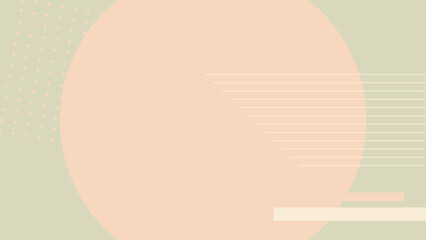 緑とオレンジの幾何学的な抽象背景デザイン | パステルカラー, 壁紙, 表紙, プレゼン資料