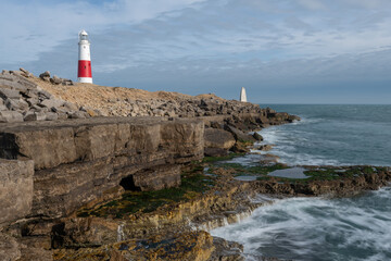 Portland Bill lighthouse in Dorset