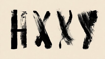 Black and white portrait of a woman as an artistic vector illustration silhouette sketch