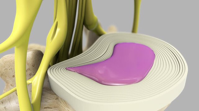 Herniated Disc Rings Sciatic Pinched Nerve Pain