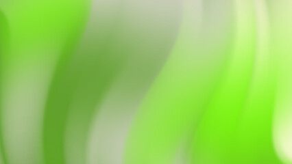 Vibrant Lime Green and Pale Gradient Abstract Background with Smooth Wavy Flow