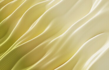 3D render illustration stripes in form of waves, abstract  wavy wallpaper background