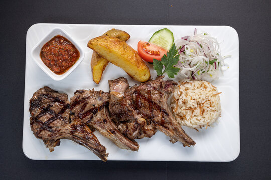 Uzbek national food and europian cusine