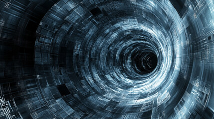 3D abstract high-tech background with glowing geometric shapes and dynamic lines representing futuristic technology innovation digital design and modern cyber visualization in vibrant colors