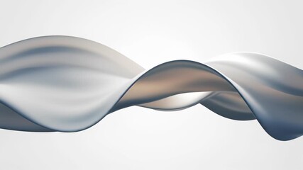 Waves of duality on gray background featuring contrasting white and blue waves showcasing balance, harmony, and innovative thinking perfect for creative professionals seeking concept that.
