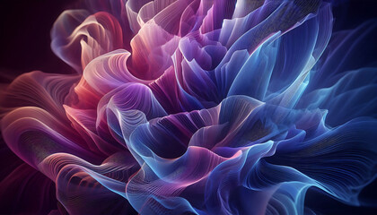 purple wave silk texture background wallpaper