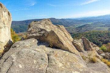 Ruins of Ancient thracian city of Perperikon, Bulgaria