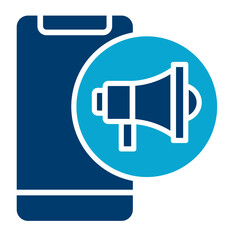 Mobile Marketing Icon