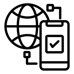Mobile Access Icon