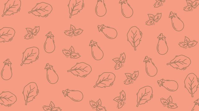 Suitable for food blogs, recipe cards, and social media posts. Vibrant colors with fresh vegetables pattern make for eyecatching content.