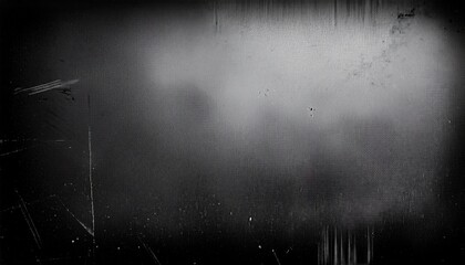 Blurred Black And White Scratched Grunge Isolated On Background Old Film Effect Distressed Retro Paper Abstract Stock Illustration Cracked Texture Overlays For Space Or Text