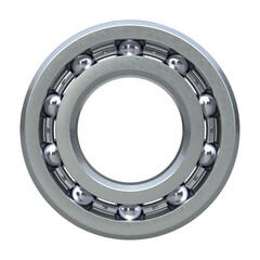 Ball bearing isolated on transparent background