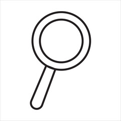 Marketing icon outline vector