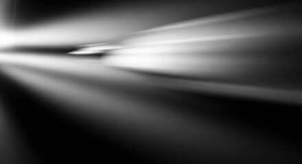 Striking monochrome radiance with dynamic light beams creating a dramatic atmosphere perfect for impactful presentations or artistic projects needing a bold statement