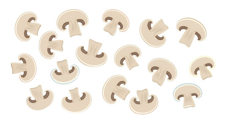 Freshly Sliced Mushrooms A Delicious and Versatile Ingredient for Culinary Creations and Recipes