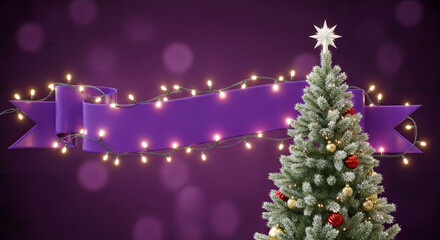 christmas tree and decorations