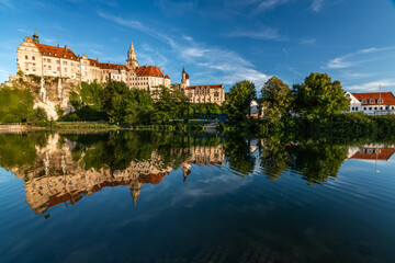 Stunning Summer Reflection of Schloss Sigmaringen in Germany
