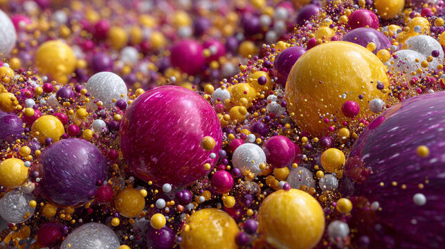 Abstract floating chemical compounds forming dynamic molecular structures vibrant colors representing scientific discovery innovation and the unseen forces of chemistry and nature