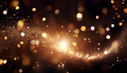 Obraz premium Abstract Sparks Glitter Special Light Effect