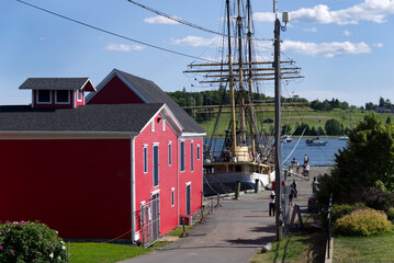 Nova Scotia - Lunenburg's Bluenose II Ship
