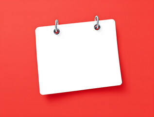 Calendar 2.5D Graphic Icon Sticker
