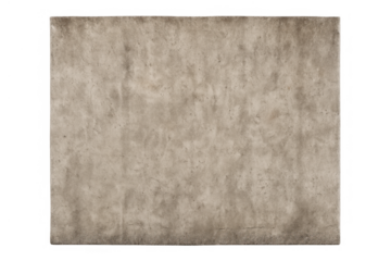 Old vintage paper texture isolated over transparent background, aged blank parchment with grunge details and creases
