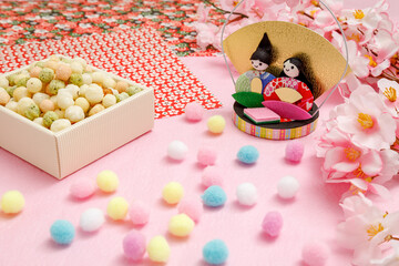 ひな祭りのイメージ