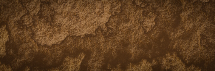 Abstract brown soil surface texture