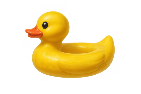 Yellow rubber duck toy for children playing during bathtime, symbolizing childhood, fun, and hygiene with bath routine